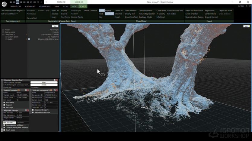 【中文字幕】SpeedTree摄影测量法为游戏创建沼泽场景Creating a Swamp Scene for Games with SpeedTree & Photogrammetry