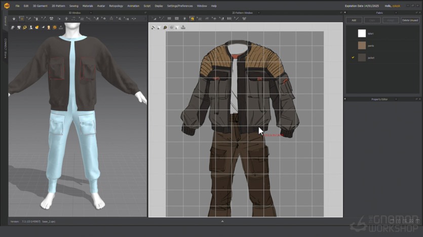 【中文字幕】三维角色服装设计制作教程 Creating Clothing for Characters in Marvelous Designer