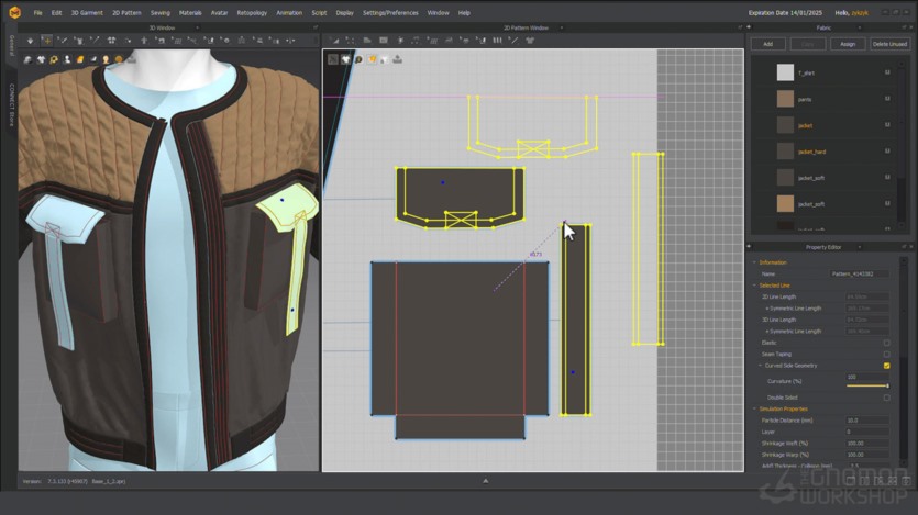 【中文字幕】三维角色服装设计制作教程 Creating Clothing for Characters in Marvelous Designer