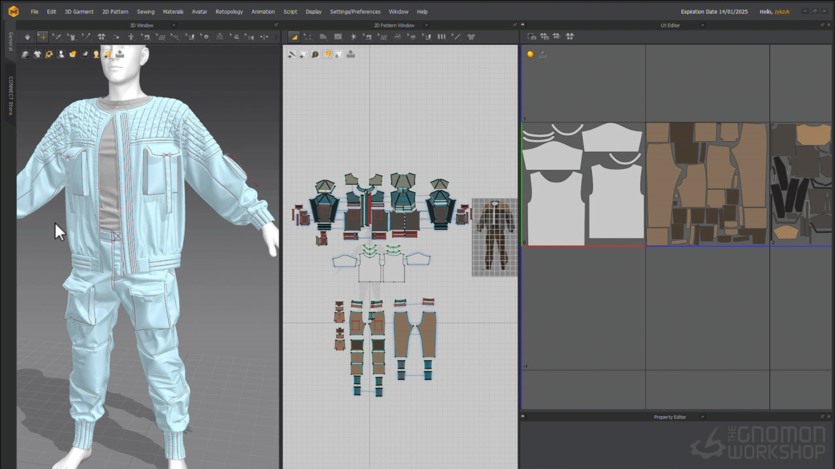 【中文字幕】三维角色服装设计制作教程 Creating Clothing for Characters in Marvelous Designer