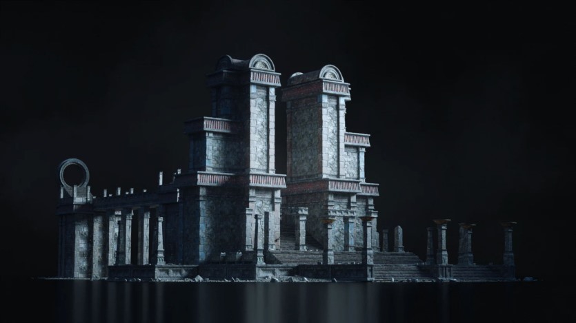 失落帝国探险神秘遗迹场景元素3D模型 KitBash3D - Secrets Of The Luminara