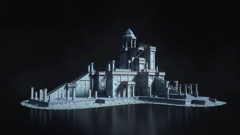 失落帝国探险神秘遗迹场景元素3D模型 KitBash3D - Secrets Of The Luminara