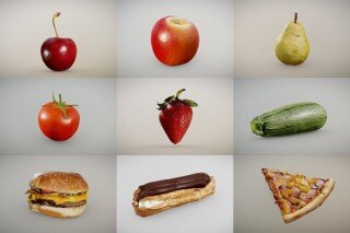 86个水果蔬菜食物3D模型 Inciprocal Sketchfab Food Scans Collection