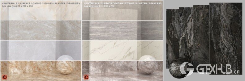 30组石膏石材材质贴图合集 - 20241029