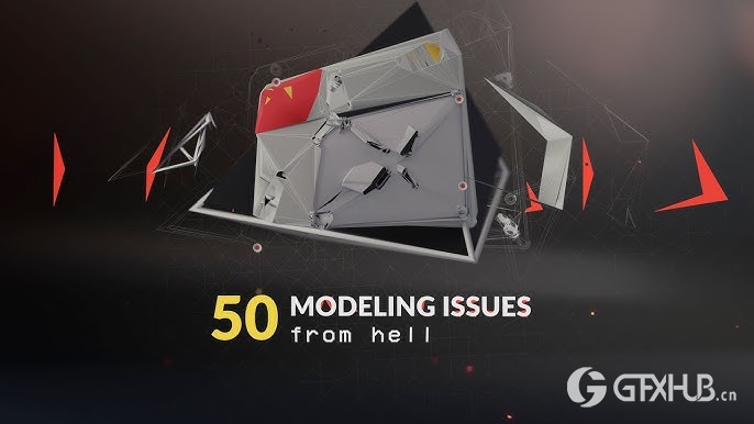50个Blender建模技巧视频课程 50 Modeling Issues from Hell in Blender