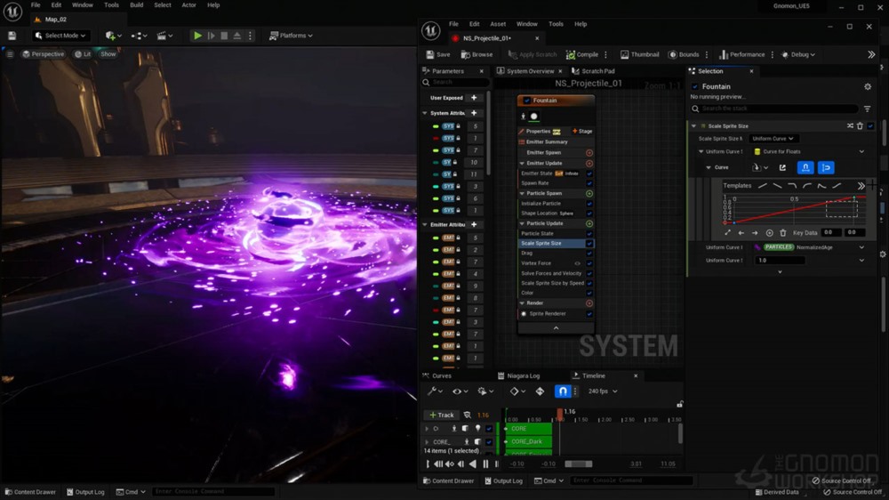 【中文字幕】UE5风格化游戏特效制作教程 Creating Stylized VFX in Unreal Engine 5