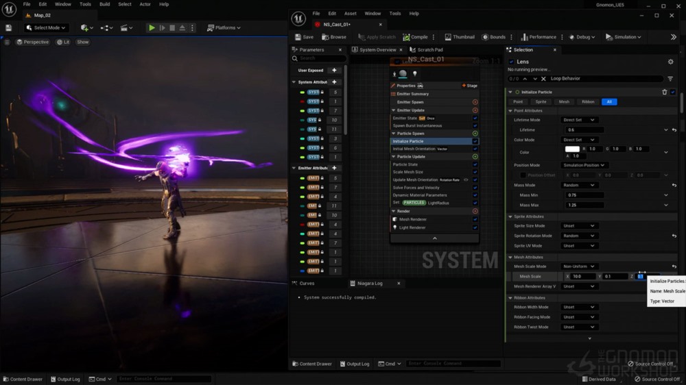【中文字幕】UE5风格化游戏特效制作教程 Creating Stylized VFX in Unreal Engine 5