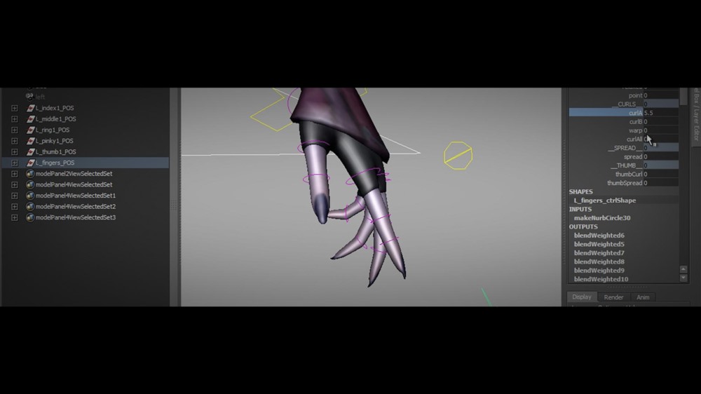 【中文字幕】MAYA角色绑定制作技术教程 Character Rigging Production Techniques