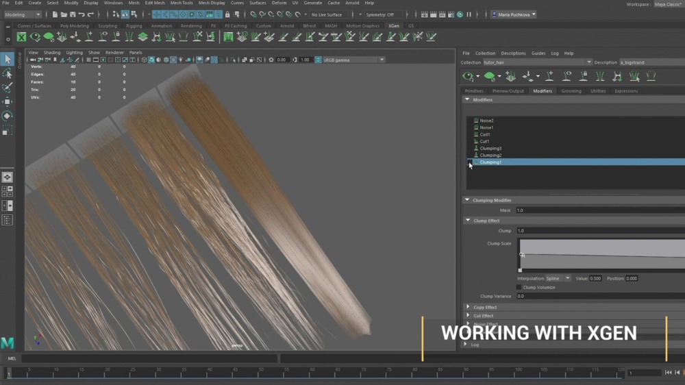 【中文字幕】Zbrush+Maya 制作实时发型全流程教程 Real-Time Hair Tutorial