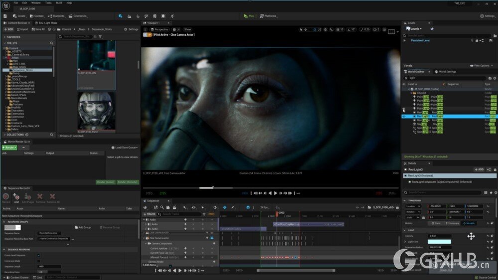 【中文字幕】虚幻引擎5叙事电影制作教程 Real-Time Filmmaking in Unreal Engine 5 The-Eye：Calanthek