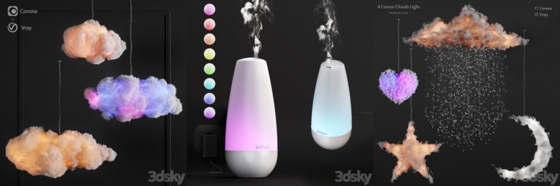 3DSky Pro 沙发椅子灯具床具3Dmax模型合辑2024年10月第3季 | 400套 | 17GB