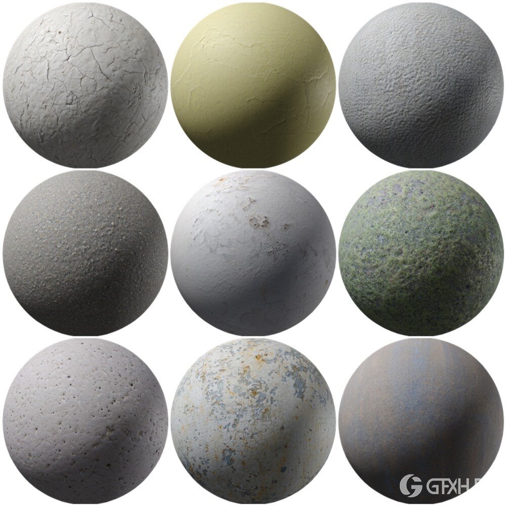 35组高质量PBR贴图合集 PBR Textures Freebie by Icons8