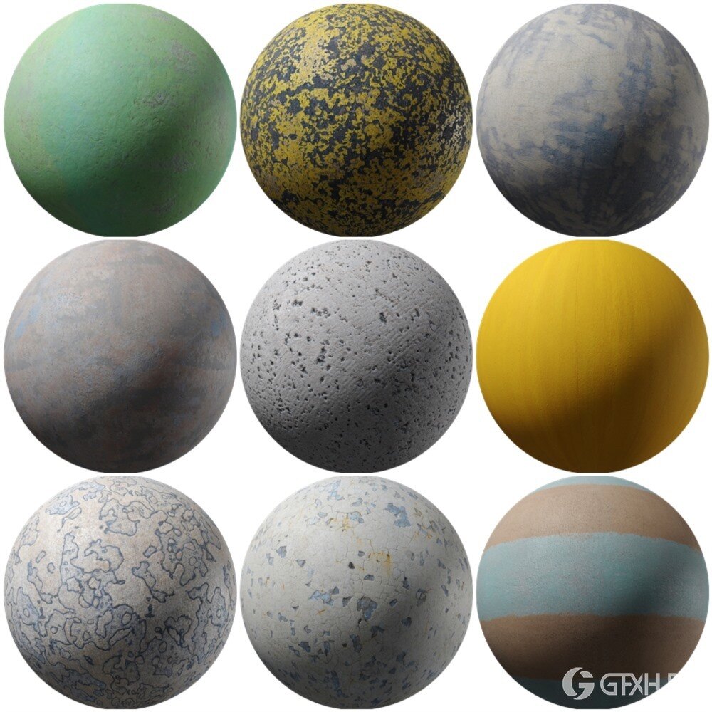 35组高质量PBR贴图合集 PBR Textures Freebie by Icons8