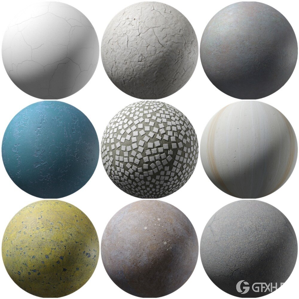 35组高质量PBR贴图合集 PBR Textures Freebie by Icons8
