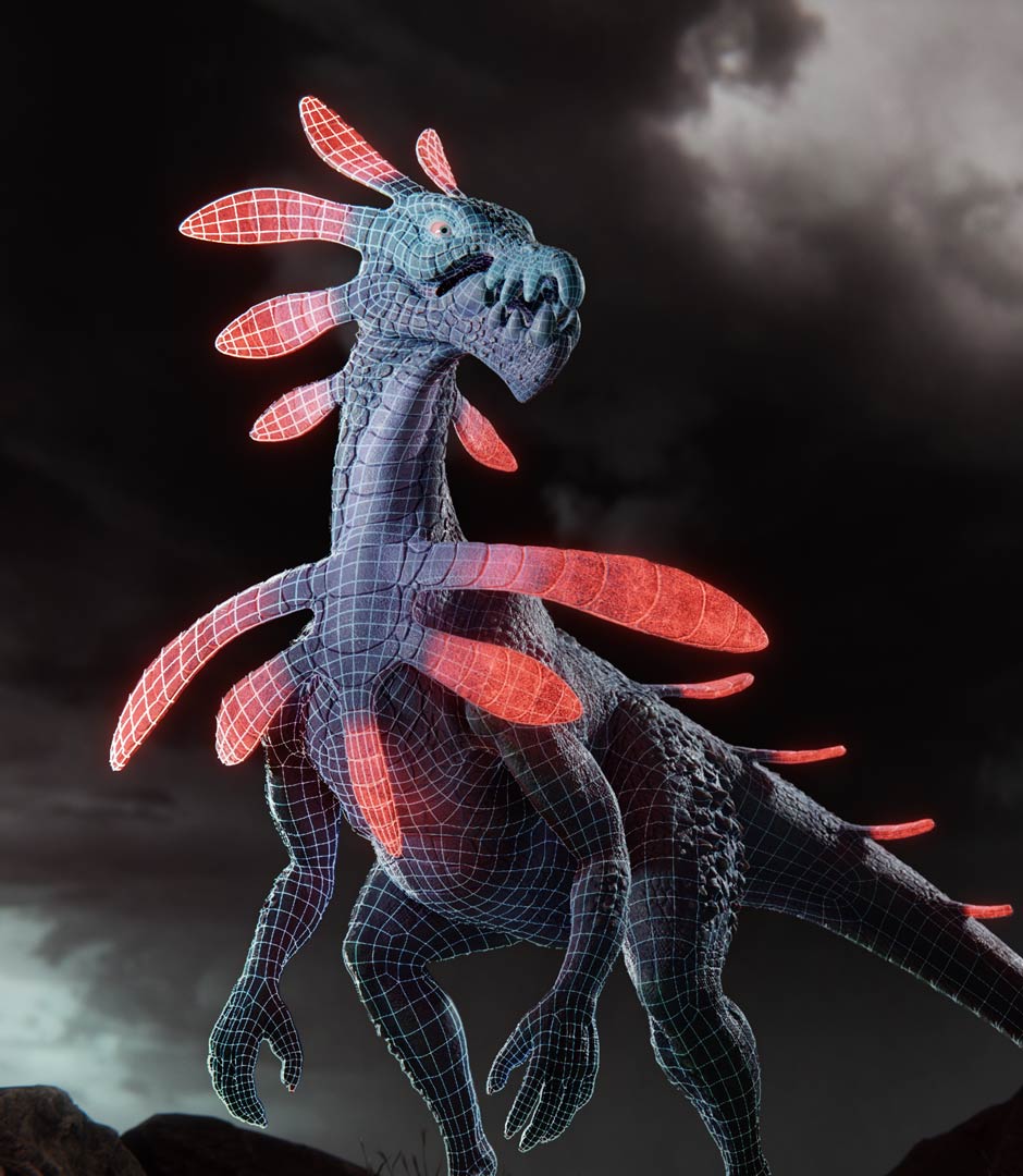 【中文字幕】Blender动物角色建模贴图绑定动画教程 CGBoost - Creature Forge