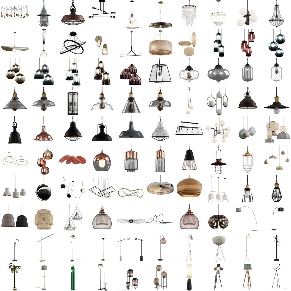 Imeshh 1900+高品质室内Blender 3D模型贴图材质库 Imeshh professional 3D Archviz Library for Blender