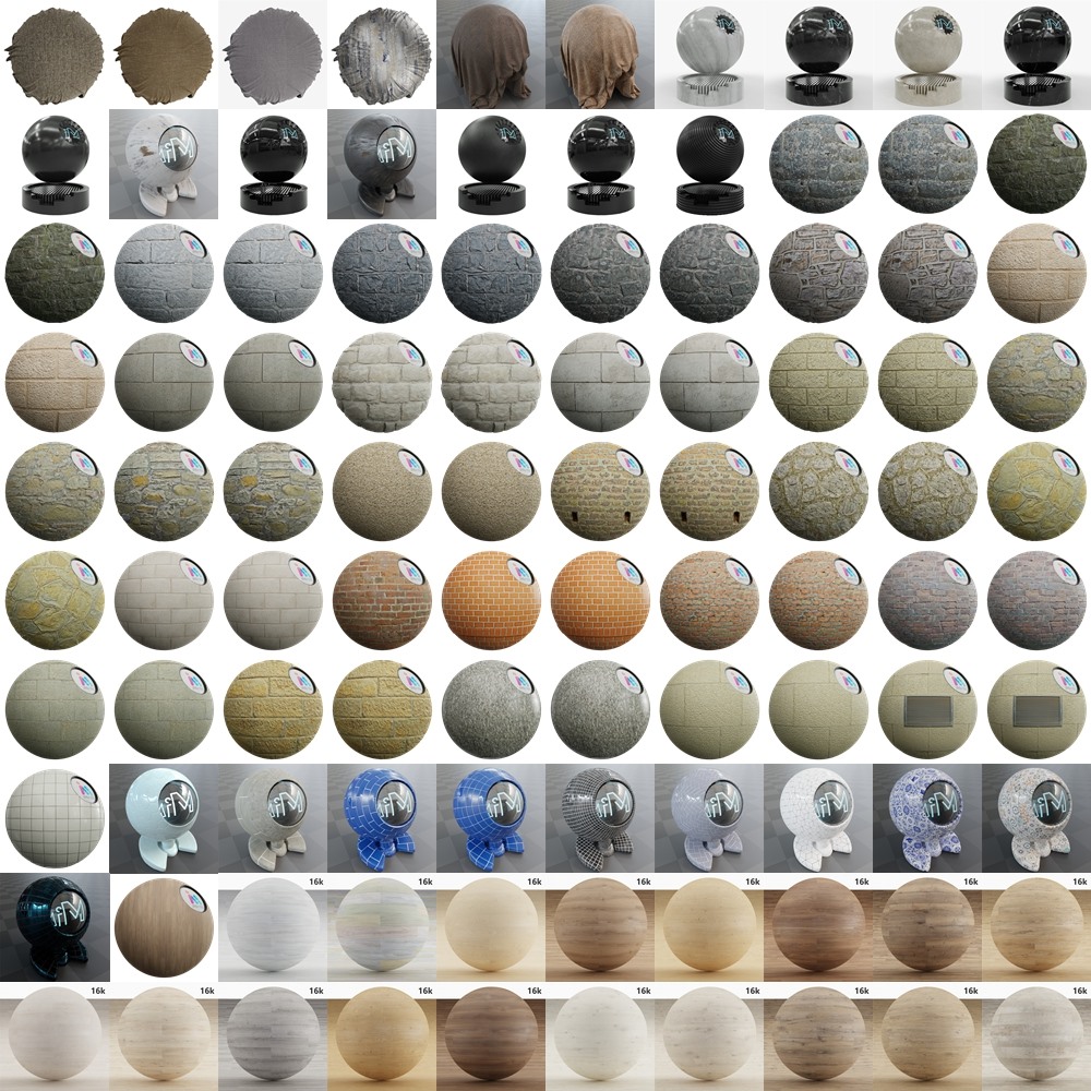 Imeshh 1900+高品质室内Blender 3D模型贴图材质库 Imeshh professional 3D Archviz Library for Blender