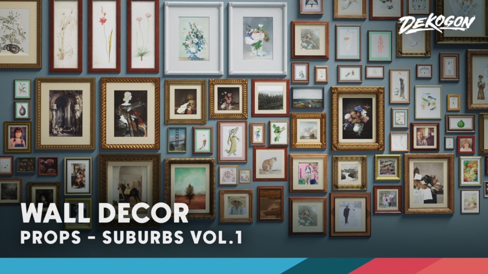 Dekogon 虚幻引擎游戏素材合集 Unreal Engine Marketplace Dekogon Collection