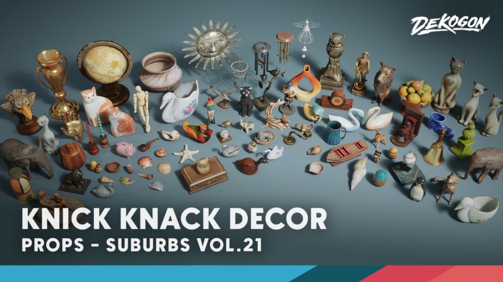 Dekogon 虚幻引擎游戏素材合集 Unreal Engine Marketplace Dekogon Collection