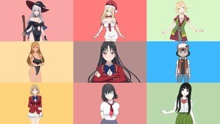 Sketchfab – 142个动漫角色3D模型合集（格式:blend\fbx\glTF）