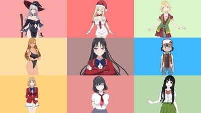 Sketchfab – 142个动漫角色3D模型合集（格式:blend\fbx\glTF）