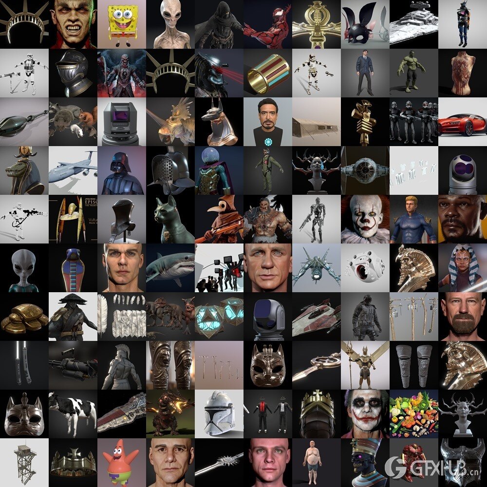 Sketchfab 337个3D模型合集2024年第1季 Sketchfab - Sonjittalukdar by Ultra Pack