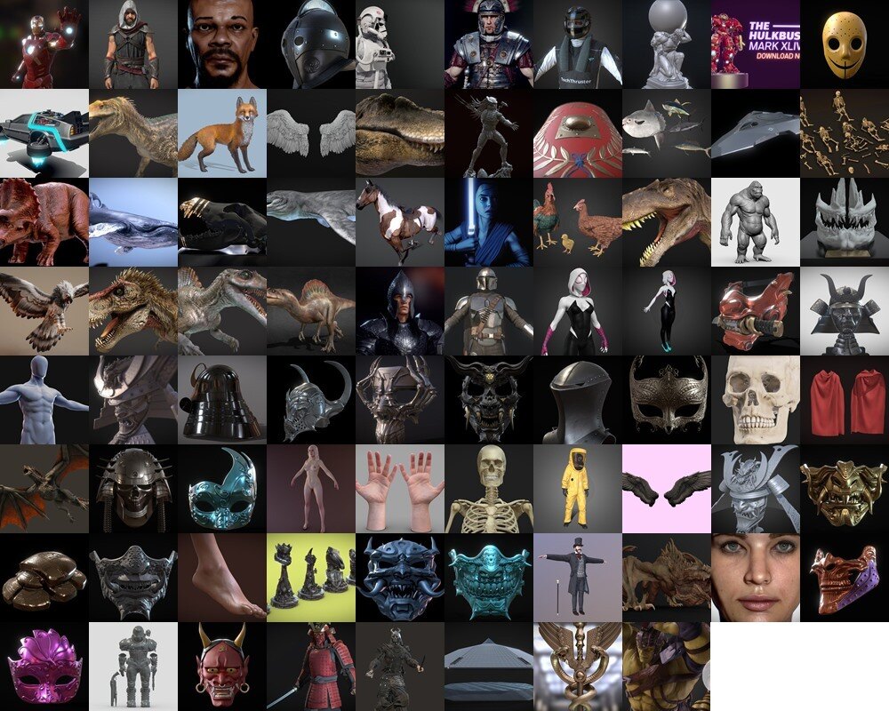 Sketchfab 337个3D模型合集2024年第1季 Sketchfab - Sonjittalukdar by Ultra Pack