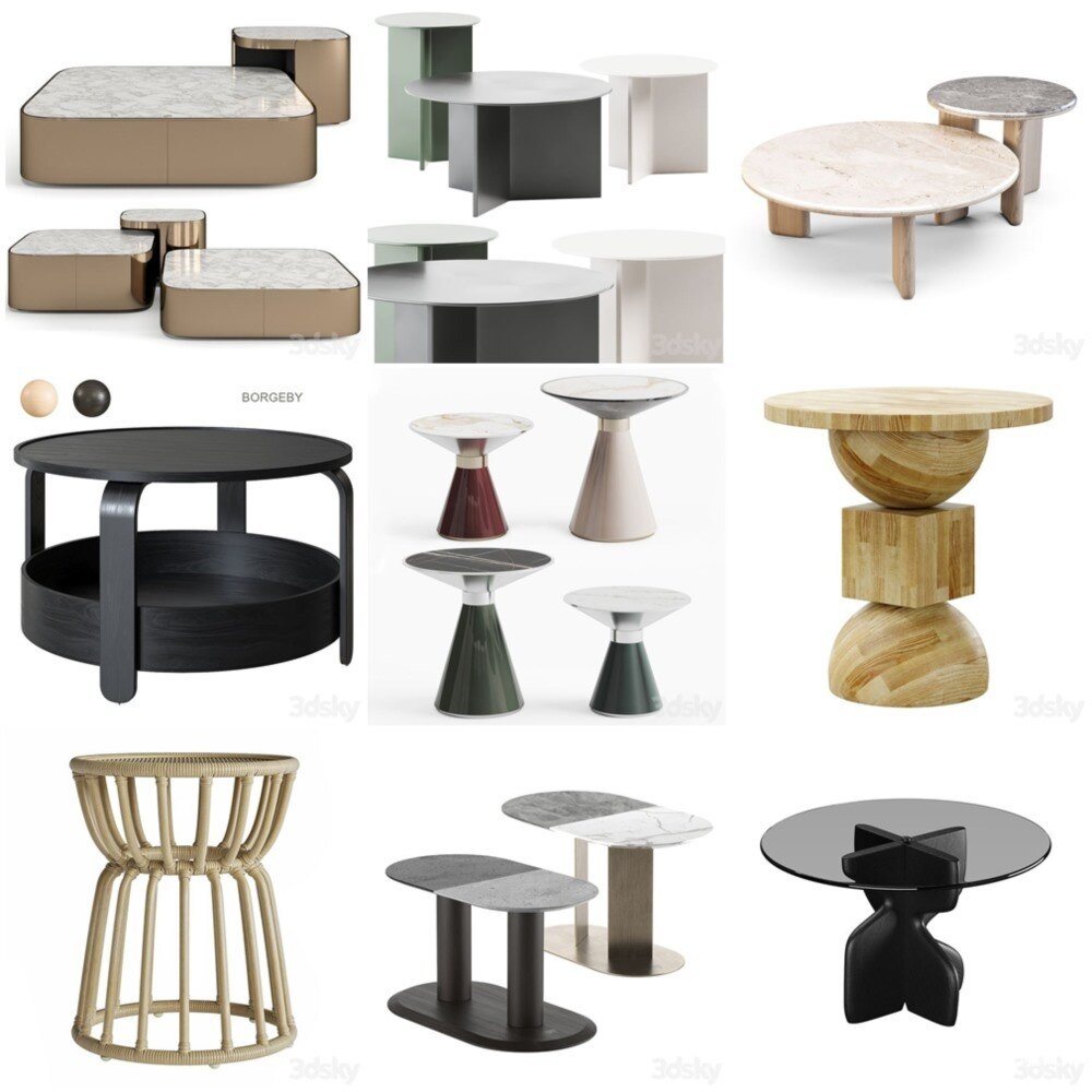 3DSky Pro 椅子灯具装饰摆件数码家电3D模型合辑2024年11月第1季 | 400套 | 17.7GB