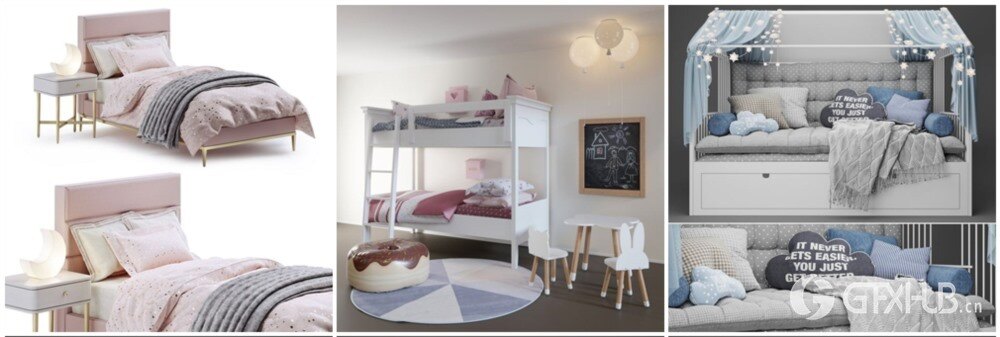 3DSky Pro 椅子灯具装饰摆件数码家电3D模型合辑2024年11月第1季 | 400套 | 17.7GB