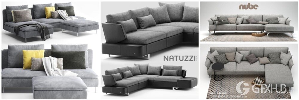 3DSky Pro 椅子灯具装饰摆件数码家电3D模型合辑2024年11月第1季 | 400套 | 17.7GB