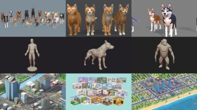 Sketchfab 100个3D模型合集2024年第2季 Sketchfab – 3D Model Pack 2024 Vol.2