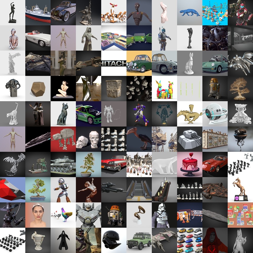 Sketchfab 340个3D模型合集2024年第4季 Sketchfab – 3D Model Pack 2024 Vol.4