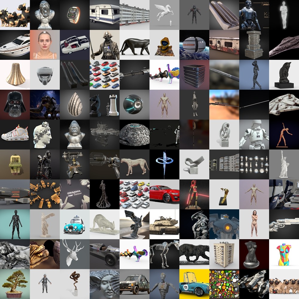 Sketchfab 340个3D模型合集2024年第4季 Sketchfab – 3D Model Pack 2024 Vol.4
