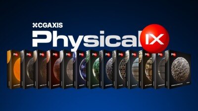 400组PBR贴图+材质预设合集 CGAxis – Physical 9 PBR Textures Collection Complete