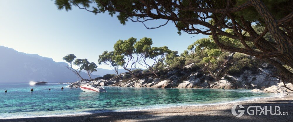 72个地中海生物群落树木3D模型 Evermotion - Archmodels vol. 269