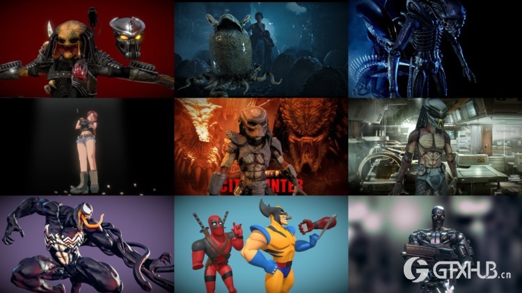 Sketchfab 200个3D模型合集2024年第5季 Sketchfab – 3D Model Pack 2024 Vol.5