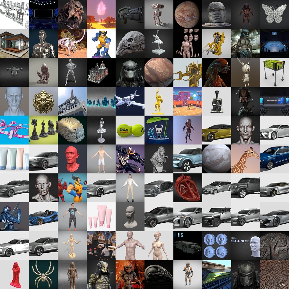 Sketchfab 200个3D模型合集2024年第5季 Sketchfab – 3D Model Pack 2024 Vol.5