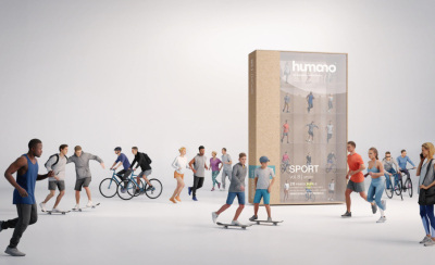 高精度运动3D人物模型 Humano Vol. 08 Sport