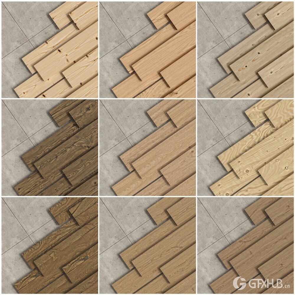 8K木板PBR高清贴图 Ever Textures vol. 1 - Wood Texturesv