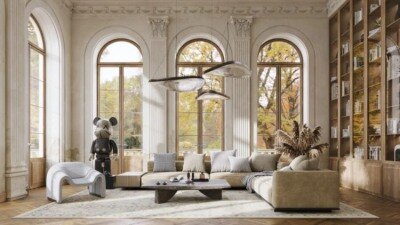 16套现代时尚沙发组合3D模型 Evermotion – Archmodels vol. 291