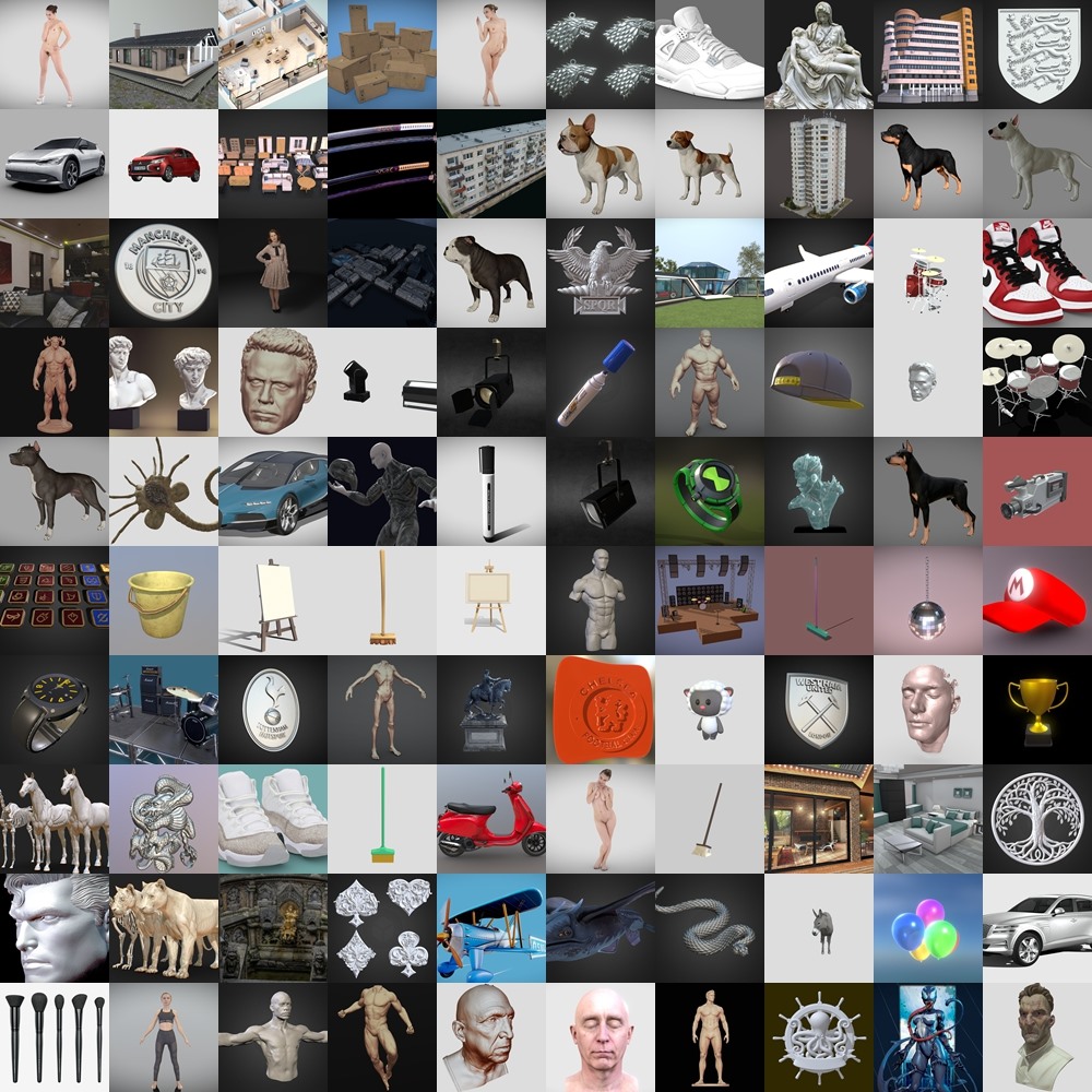 Sketchfab 200个3D模型合集2024年第6季 Sketchfab – 3D Model Pack 2024 Vol.6