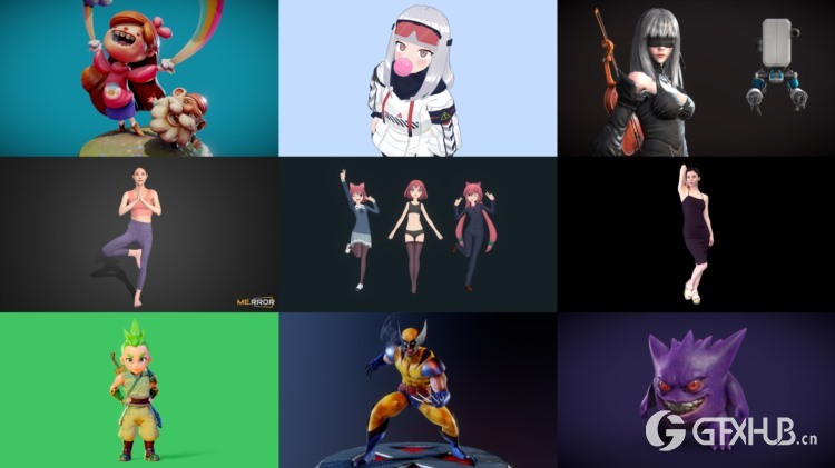 Sketchfab 233个3D模型合集2024年第7季 Sketchfab – 3D Model Pack 2024 Vol.7
