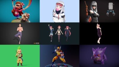 Sketchfab 233个3D模型合集2024年第7季 Sketchfab – 3D Model Pack 2024 Vol.7