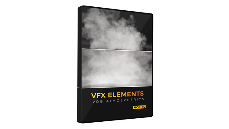 25个VDB烟雾特效素材 The Pixel Lab - VFX Elements VDB Atmospherics