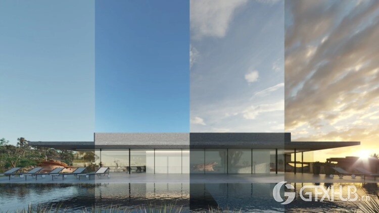 15组高质量动态范围HDRI全景天空 Globe Plants - HDRI Bundle 2