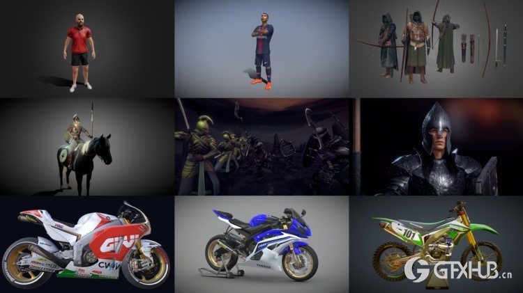 Sketchfab 237个3D模型合集2024年第9季 Sketchfab – 3D Model Pack 2024 Vol.9