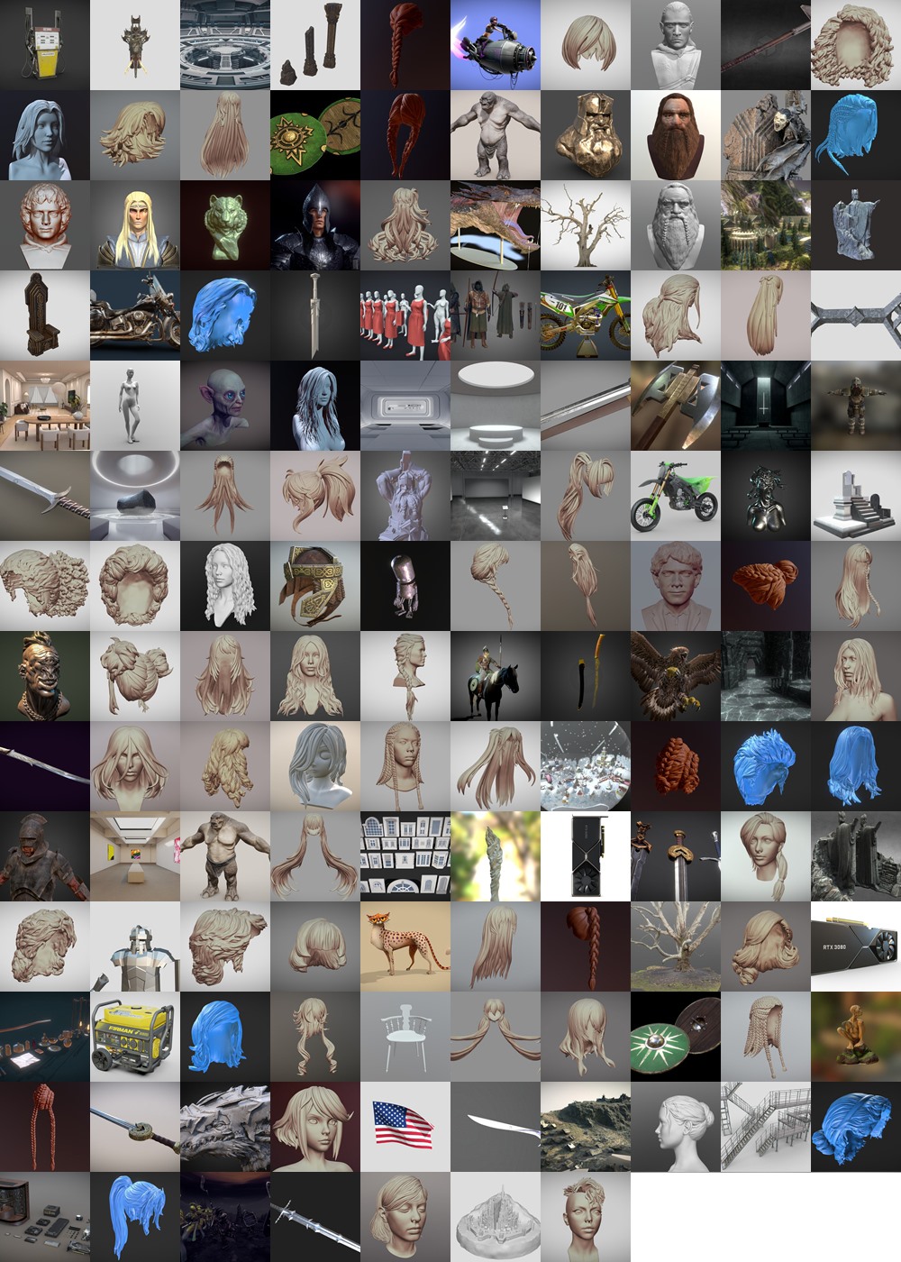 Sketchfab 237个3D模型合集2024年第9季 Sketchfab – 3D Model Pack 2024 Vol.9