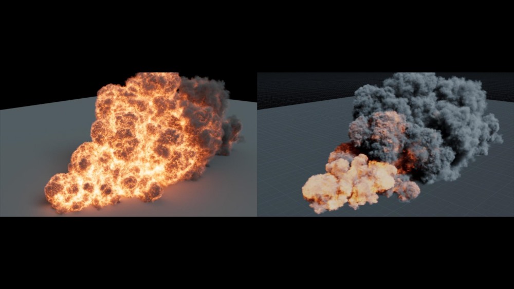 【中文字幕】Houdini Pyro模拟爆炸特效高级教程 Houdini Explosions In-Depth Pyro Simulations Techniques
