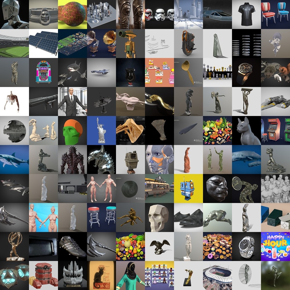 Sketchfab 200个3D模型合集2024年第10季 Sketchfab – 3D Model Pack 2024 Vol.10
