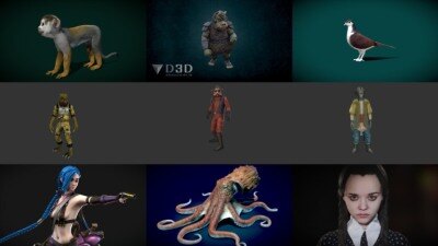 Sketchfab 390个3D模型合集2024年第11季 Sketchfab – 3D Model Pack 2024 Vol.11